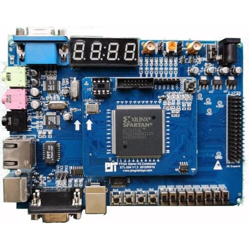 XILINX FPGA development board Audio USB Ethernet ADCDAC core-board fpga