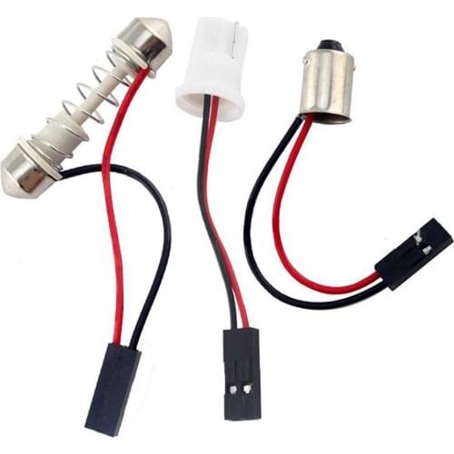 T10 Double Pointed Spring Car Headlight BA9S Lamp Bulbs Reading Light Accessory