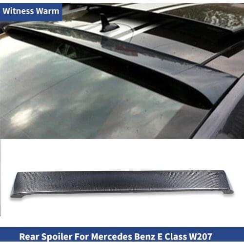 E class w207 c207 carbon fiber rear bumper trunk spoiler wings for mercedes-Benz roof wings 2010- 2016 2-door coupe e250 e200