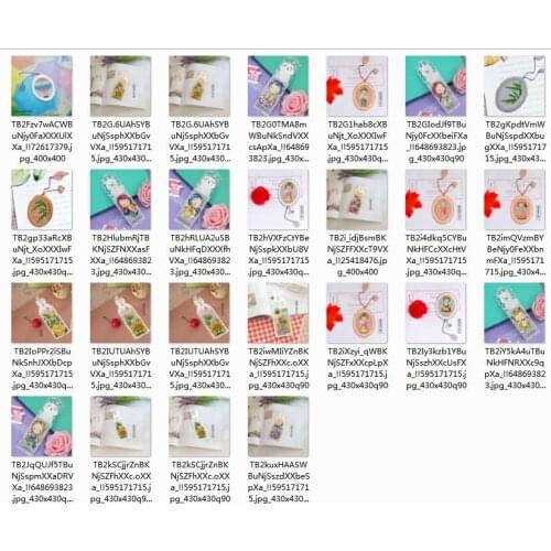 New 020 Craft Stich Cross Stitch Bookmark Christmas Plastic Fabric Needlework Embroidery Crafts Counted Cross-Stitching Kit