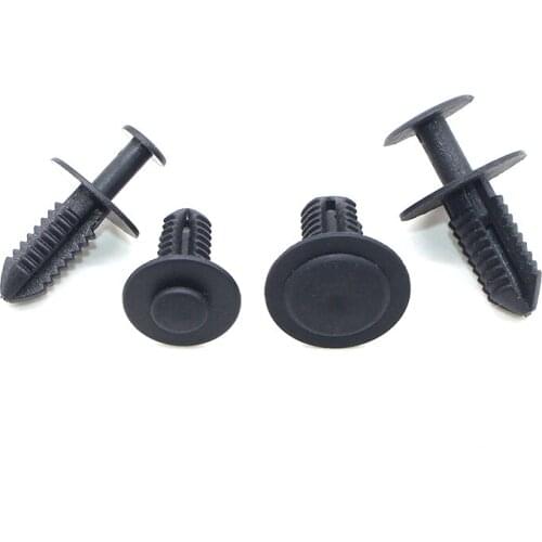 20Pcs Auto Fasteners Rivets Fender Bumper Leaf Plate Lining Fixed Clamp Grille Plastic Clips For Mercedes-Benz BMW Opel