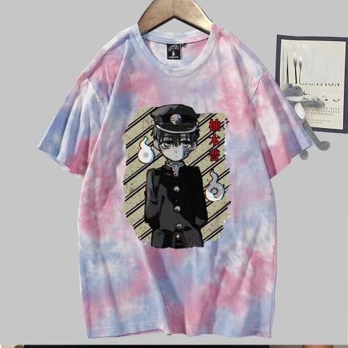 Harajuku Womens T Shirt Hip Hop Toilet Bound Hanako Kun Casual T-Shirt