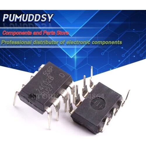 10PCS AT24C02 24C02N 24C02BN 24C02 DIP-8 The new quality is very good work 100% of the IC chip