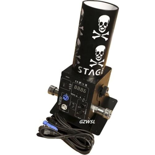 4pcs/lot Professional disco dj equipment dmx stage effect led Ghost co2 jet machine