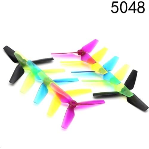 10Pairs 5x4.8x3 5048 5 Inch 3-Blade Propeller CW CCW For FPV Racer RC Multicopter Spare Parts