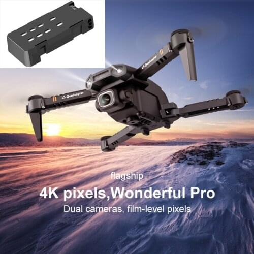 500mAh Battery New Mini Drone XT6 4K 1080P HD Camera WiFi Fpv Air Pressure Altitude Hold Foldable Quadcopter RC Drone Kid Toy