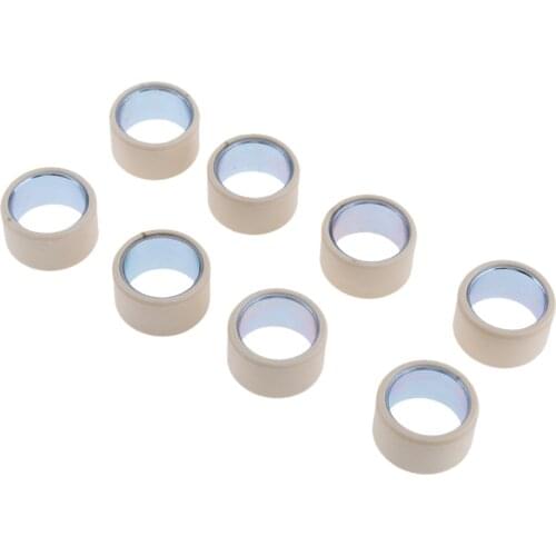 8 Pieces ATV UTV Parts Variator Roller Weights Set 25g/pcs 30x18mm for CFmoto CF500cc