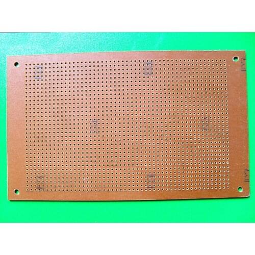 9*15cm 9x15cm 1.2mm Continuous Hole Baklite Single Copper-Clad DIY Prototype HB Paper Test Circuit Printed PCB Universal Board