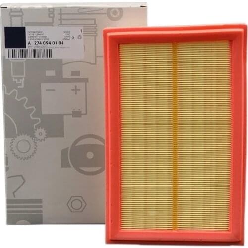 Car Engine Air Filter for MERCEDES-BENZ C-CLASS E-CLASS SLK W205 S205 C205 R172 1.6L 2.0L (2013-) C28004 2740940104