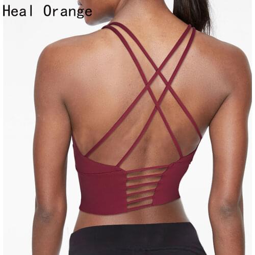 Heal Orange Bras