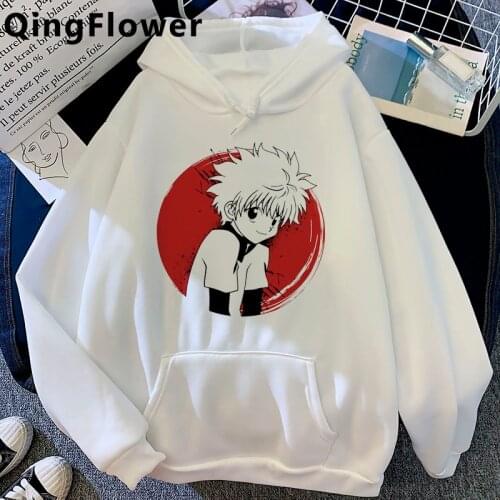 Hunter x Hunter Killua Zoldyck hoodies men Ulzzang y2k aesthetic Korea harajuku male clothing graphic Ulzzang