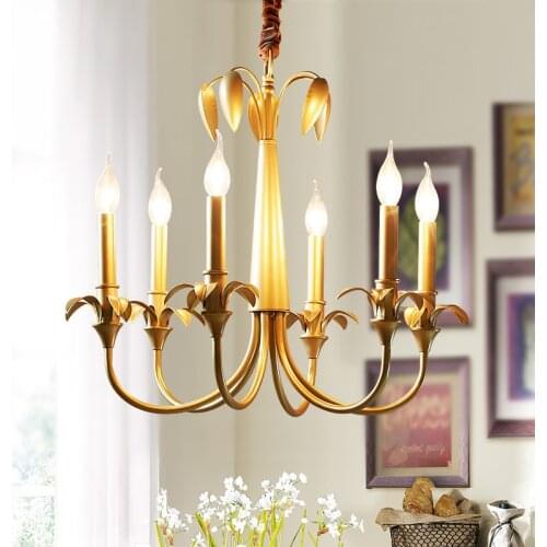 Restaurant Cafe led Chandelier hotel furnishing Rustic Iron chandeliers Model Room dining room Kitchen Garden lighting lustres