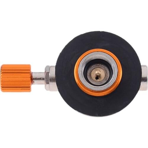 Stainless Steel Outdoor Camping Gas Stove Safe Switching Charging Inflatable Valve Adapter for Flat Tank Liquefied Gas Cylinder