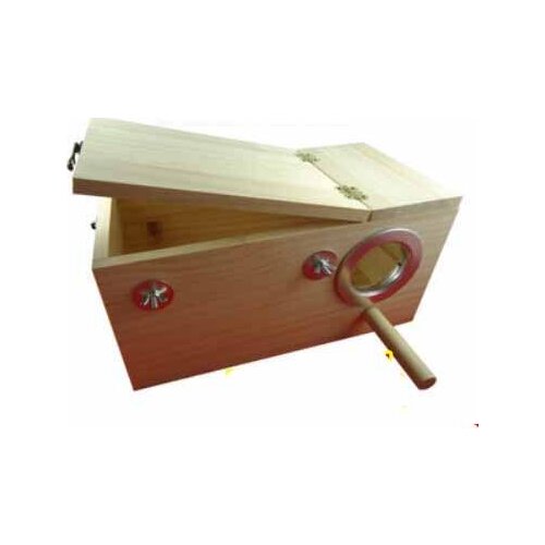 Bird Breeding, Nesting Bird Cage Box Wooden Bird Breeding with Breathable Holes