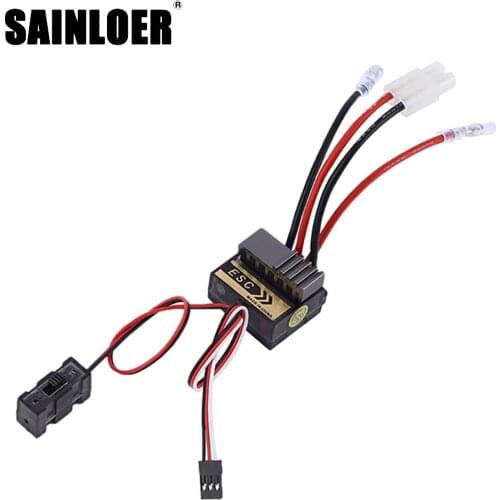 SAINLOER 320A Brushed Motor Speed Controller ESC For RC Electric Car 4.8- 7.2 V Truck Buggy Ship & Boat R/C Hobby