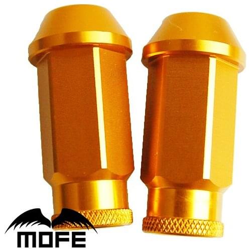 Special Offer QUALITY GUARANTEE 50mm Aluminium D1 Spec Wheel Nuts P1.5 / P1.25 Gold