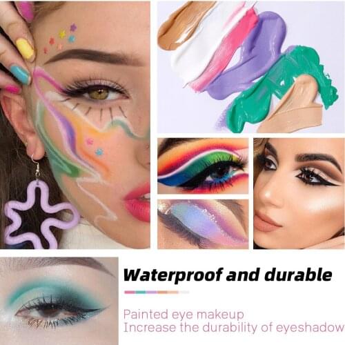 Eye shadow bottoming liquid Eye mask is not easily dyed shiny color makeup front eye shadow cream
