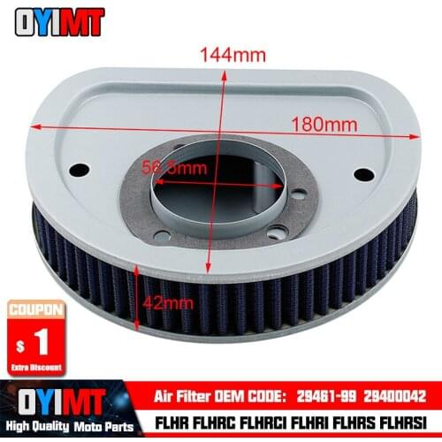 Motorcycle Air Filter For YAMAHA V Star1100 XVS1100 XVS 1100 XVS1100A XVS1100AT XVS1100AW 5EL-14451-00