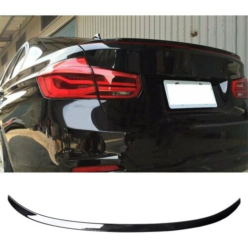 For BMW F30 3Series 2012 2013 2014 2015 2016 2017 2018 Rear Wing Spoiler Gloss Black Car Accessories