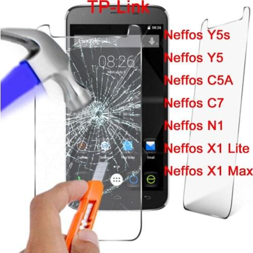 TP-Link Neffos X1 Max Tempered Glass TP-Link Neffos X1 Lite Screen Protector Protective Film On TP-Link Neffos C7 N1 Y5 Y5S C5A