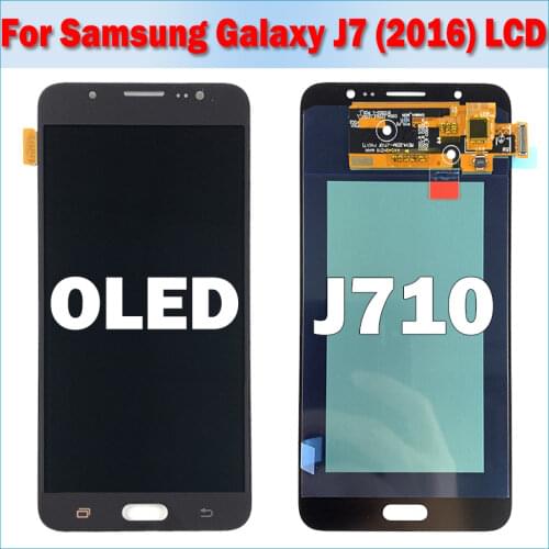 5.5" OLED LCD 100% Tested Working For Samsung Galaxy J7 2016 J710 J710FN J710F J710M Touch Screen Digitizer Assembly