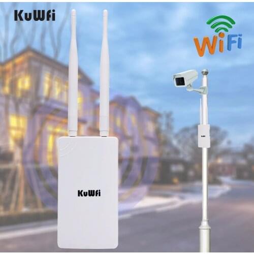 300Mbps 2.4GHz Outdoor WiFi Repeater WIFI Extender Wide-Area Indoor Wi-Fi Amplifier With 360-Degree Omnidirection Antennas
