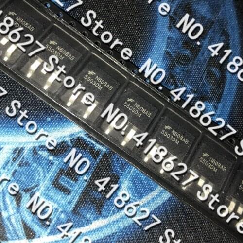 50PCS/LOT 5503DM FDC5503DM TO-263 Car engine computer board ignition drive tube