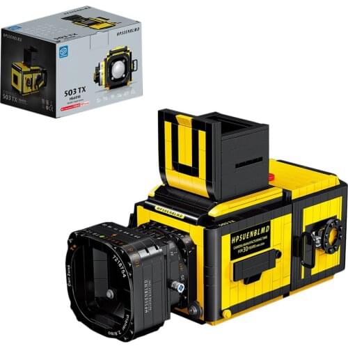 787Pcs Retro SLR Camera Model Digital Camera Building Blocks DIY Construction Kit For Children Educational Toys Birthday Gift