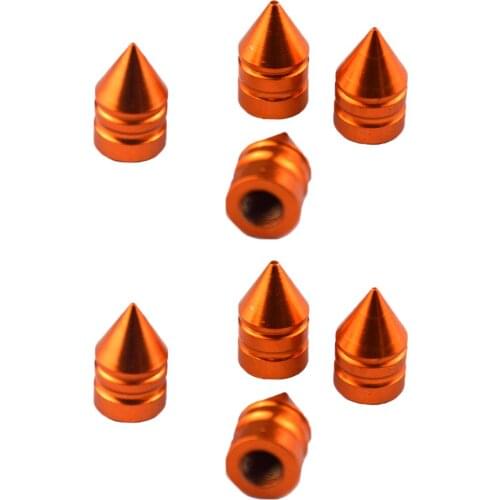 8 Pieces Car Aluminum Tire/Rim Valve/Wheel Air Port Stem Caps