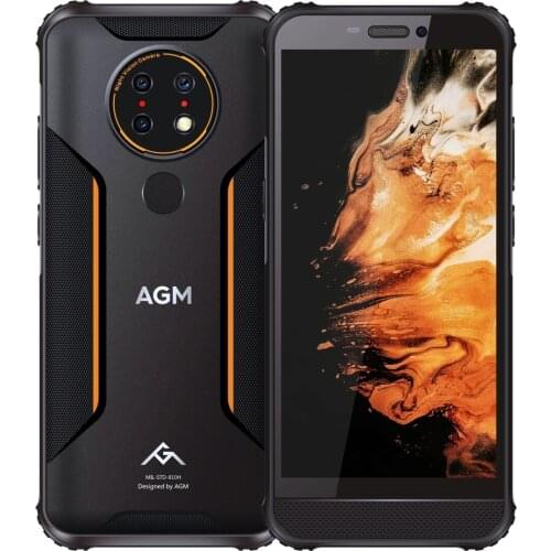AGM H3 Rugged Smartphone 5.7" HD+ Celular Android 11 MTK6762 Octa Core Night Vision Camera NFC Fingerprint 5400mAh Cellphone