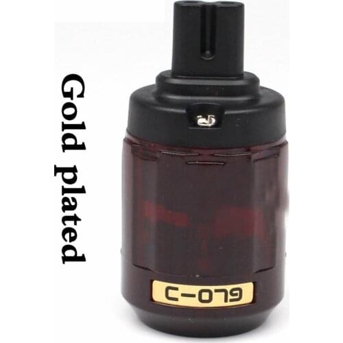 Hifi C-079 Figure 8 IEC C7 Plug Audio Power Cable IEC Female Electrical Plug Socket adapter connector