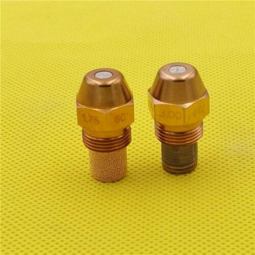 Waste oil burner nozzle 60degree Danfoss gas fuel spray head air atomizing misting injection boiler combustion