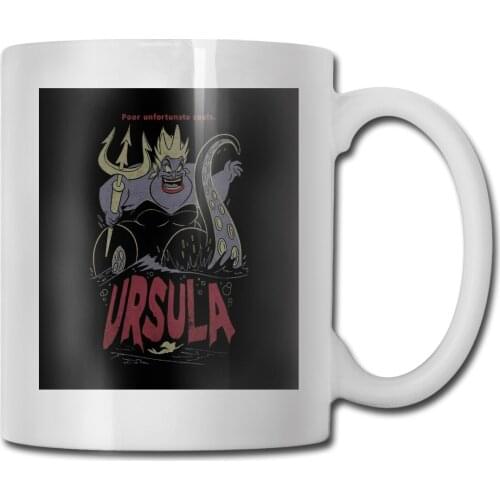 The Little Mermaid Ursula Sea Witch Mens Graphic Discount Crewneck New Print Brand Low Price Mug Cup