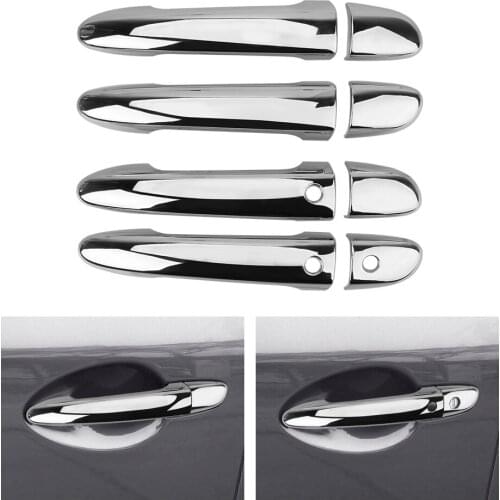 Car Door Handle Cover Sticker Covers Left Right Hand Drive Exterior Decor for Mazda CX-4 Atez Enxela Car Exterior Accessories
