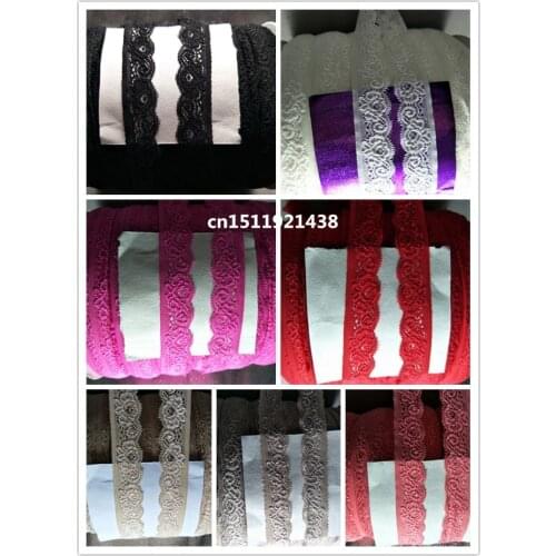 New Wholesale 400yards Not cut soft Stretch lace ribbon 2.6cm wide, DIY Clothing/Accessories/floral accessories, etc. decoration