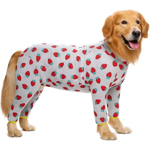 Big Large Dog Clothes Jumpsuit Pajamas French Bulldog Corgi Husky Samoyed Labrador Japanese Akita Golden Retriever Clothing Coat