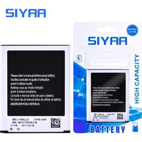 Original SIYAA Battery EB-L1G6LLU For Samsung Galaxy S3 i9300 i9082 i9305 i9128 Replacement Li-ion Battery 2100mAh High Capacity