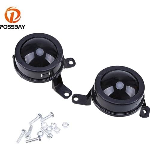 POSSBAY Front Fog Light Housing ACC Radar Sensor Decorate for Audi A6/S6/Avant Quattro 2011 2012 2013 2014 Fog Lights Decoration
