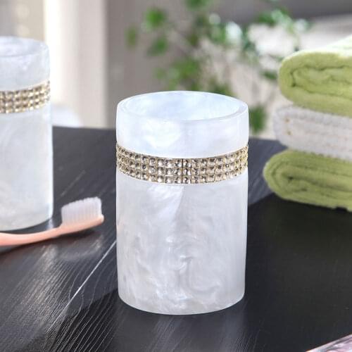 Simple Modern Nordic Toothbrush Cup Creative Resin Washing Cup Couple Cup Gargle Cup Fashion Home Gargle Cup