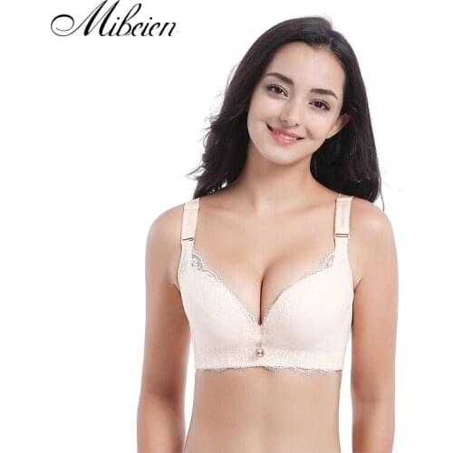 Sexy underwear women Lace plus size thickening top female push up 48C 110C big size bra 105B