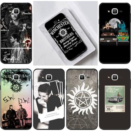 Supernatural TV series fashion Poster Phone Case For Samsung Galaxy J2 J4 J5 J6 J7 J8 2016 2017 2018 Prime Pro plus Neo duo