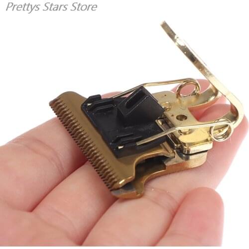 T-Shaped Hair Clipper Blade With Stand T9 Blade Trimmer Replacement Clipper Head