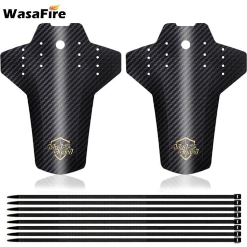 Wasafire Bicycle Fenders Bike Mudguard Carbon Fiber Front /rear Mtb Mountain Bike Wings Mud Guard Cycling Accessories Hot Sale