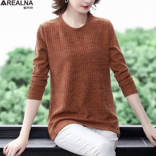 Winter Casual Knitted Sweater Women Pullover Sweaters plus size loose Jumper O-neck Long sleeve woman sweaters pull femme hiver