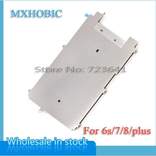 10pcs/lot LCD Holding Metal Back Plate Backplate Shield For iPhone 6S 7 8 Plus X XS Max XR Heat Dissipation Adhesive Sticker