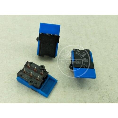 100pcs for ZGCZ intercom telephone hook switch with ring 6 feet / total length 24MM Wide 14MM 7MM height