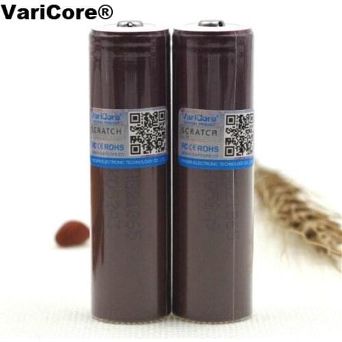 3 pcs. new HG2 18650 3000 mAh battery 3.6 V The discharge 20A, Dedicated Electronic special battery+ Plus tip cap