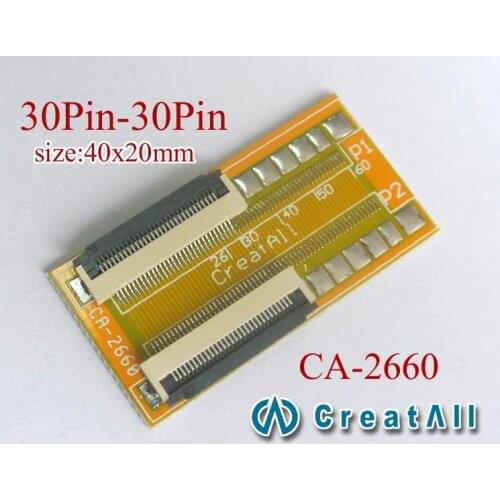 30pin 0.5mm FFC FPC connector flat flexible cable extension adapter plate FFC adapter buckle