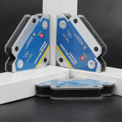 4/2PCS Magnetic Welding Holders Angle Soldering Arrow Positioner Fixture Ferrite Auxiliary Locator Tools