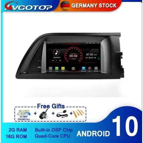 AVGOTOP Android 10 Car DVD Player Radio Navigation for CITROEN C5 MP3 MP4 Wifi Vehicle GPS Multimedia